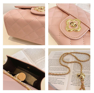 Bolsos de Mano de Diseñador de Lujo para Mujer, Bolsos Cruzados de Hombro con una Sola Correa, Cierre de Cremallera, Cuero PU, Cadenas, Marca Famosa - Product Image 3
