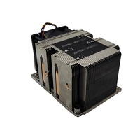 Radiateur à ailettes en aluminium LGA4189 pour processeur Intel, 4 caloducs, ventilateur de refroidissement 60 mm, 270 W, application serveur informatique