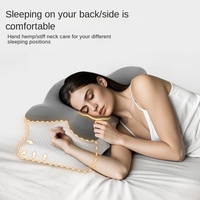 Oreiller Orthopédique Ergonomique en Mousse à Mémoire de Forme Papillon pour Soutien Cervical, Réparation du Cou, Protection Durable, Anti-Affaissement