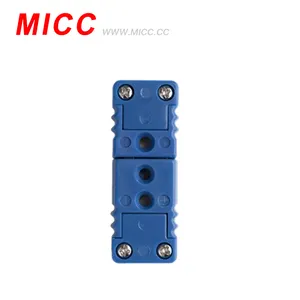 MICC Orange Tipe N Pin Datar MICC-MC-N-M/F Konektor Termokopel Mini