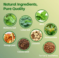 Té Herbal de Menta para el Mal Aliento, Certificado Halal, Personalizable, Directo de Fábrica China, con Soporte para Dropshipping