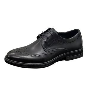 Nouvellement lancé best-seller affaires décontracté bout pointu style anglais gravé formel occasion chaussures en cuir d'affaires pour hommes - Product Image 2