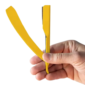 Mejor Maquinilla de Afeitar de Seguridad Recta de Una Sola Hoja de Plástico y Acero Inoxidable para Hombres, Ideal para Salones y Barberías - Product Image 2