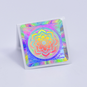 לייזר אבטחה אישית לייזר מדבקה הולוגרפית לגרד את מספר סידורי ה-3D הולוגרמה תווית מדבקה - Product Image 3