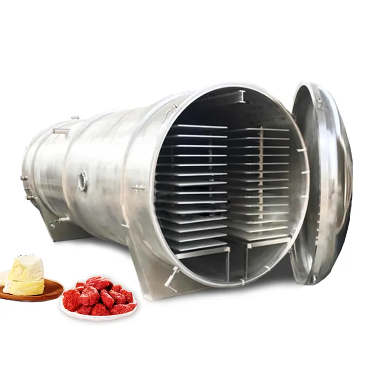 XXD Large-volume commercial customized automatic food vacuum freeze-drying machine royal jelly powder freeze drying machine