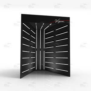 2019 नई आगमन पोर्टेबल एल्यूमीनियम हरी स्क्रीन संलग्नक फोटो वोग बूथ के साथ आरजीबी रोशनी का नेतृत्व किया - Product Image 4