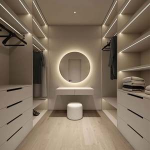 Armarios Vestidores Modernos de Alta Gama, Estilo Simple, Serie de Color Sólido, Diseño Personalizado e Individualizado - Product Image 2