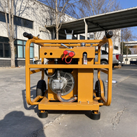 Station d'alimentation hydraulique, 18 CV, moteur Briggs&Stratton, 155 bars, 148 kg, unité hydraulique portable