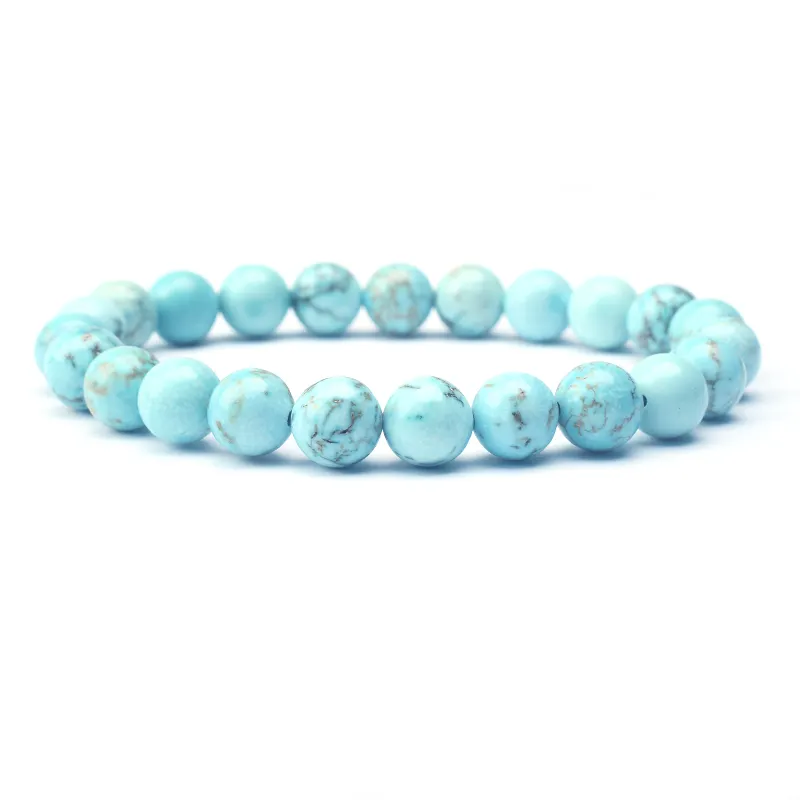 Bracelets Wholesale Jewelry For Women Men Natural Stone Quartz Crystal Bead Bracelets 6mm 8mm 10mm Agate Beads Handmade Gemstone Bracelets