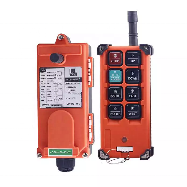 New F24-10d Double Speed Crane Wireless Radio Remote Control with Plastic & Metal Construction 1 Year Warranty