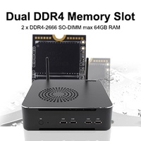 Mini PC de jeu Hystou M7, nouveau, processeur Core I5, 32 Go de RAM, SSD+HDD, Windows 11, garantie de 3 ans