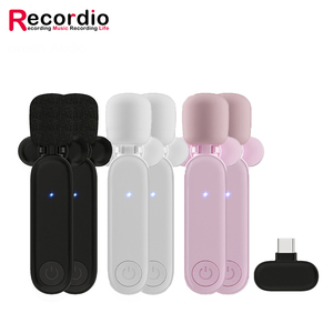 Microphone cravate sans fil à condensateur GAW-3GA, nouveau design, portable, mini, en plastique, réduction de bruit, diffusion en <span class=keywords><strong>direct</strong></span> - Product Image 6