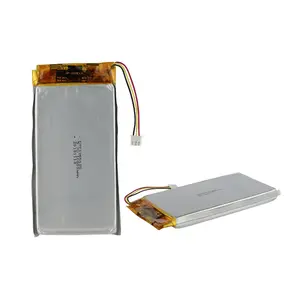 Batterie au Lithium li-polymère certifiée BIS KC CB CE 37wh DTP 1265135 3.7v 10000mah électronique grand public NCM Max 0.5C
