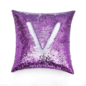 RubySub Sublimation Blanks Flip <strong>Sequin</strong> <strong>Cushion</strong> Cover Pillow Case - Product Image 5
