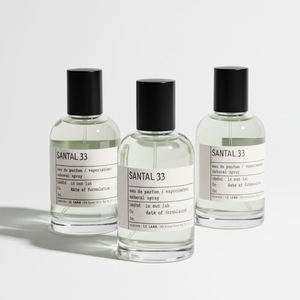 Botella de Perfume de Vidrio Vacía Personalizada, con Cierre a Presión, 30ml 50ml 100ml, Transparente, Redonda, con Pulverizador - Product Image 2