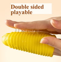 Handlicher Masturbator für Männer, Hochwertiges TPE-Material mit Spiral- und Perleninnentextur, Wiederverwendbares Männliches Sexspielzeug