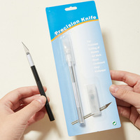 Ensemble de couteaux à découper multifonctionnels pour la découpe de papier et le film de téléphone portable, en alliage d'aluminium, fait à la main, modèle de carnet