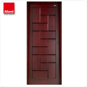 Porte en MDF à âme pleine avec placage en <span class=keywords><strong>bois</strong></span> de cerisier de 32'' x 80'' avec finition <span class=keywords><strong>teinte</strong></span> en brun - Product Image 3