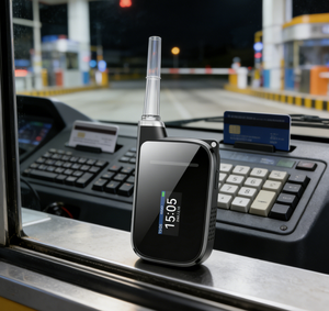 Airsense H3 Sensor Sel Bahan Bakar Detektor Alkohol Profesional Resolusi 0.001%BAC Tidak Perlu Pemanasan Alat Tes Alkohol Breathalyzer - Product Image 3