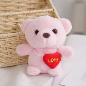 พวงกุญแจตุ๊กตาหมีน่ารักพวงกุญแจกระเป๋าตุ๊กตาหมีน่ารักพวงกุญแจสุนัขกระต่ายตุ๊กตายัดนุ่นของเล่นรูปสัตว์พวงกุญแจของขวัญสำหรับเด็กผู้หญิง - Product Image 4