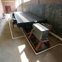 Table de secouage portable pour l'orpaillage à petite échelle, mini-table de secouage 6S pour le lavage de l'or sur site
