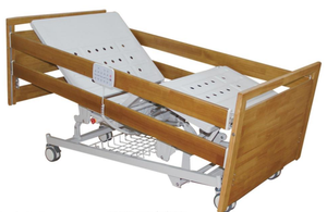 Lit médical en bois pour les soins à <span class=keywords><strong>domicile</strong></span>, lits d'hôpital en bois pour les soins infirmiers à <span class=keywords><strong>domicile</strong></span>, lit de soins pour les <span class=keywords><strong>personnes</strong></span> âgées - Product Image 4