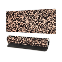 Tapis de souris de jeu XXL personnalisable, motif animaux sauvages, écologique, antidérapant, résistant à l'eau, en caoutchouc, durable