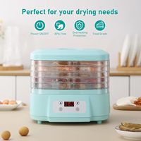 Wallepac 200W Power Commerciële Elektrische Voedsel Dehydrator 200W Power Kleine Mini Fruit En Groente Droger Voor Vis Aardappel