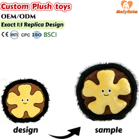 Peluche personnalisée OEM ODM en forme d'ormeau, réplique artistique, peluche en forme de dessin animé, peluche douce personnalisée pour cadeau souvenir