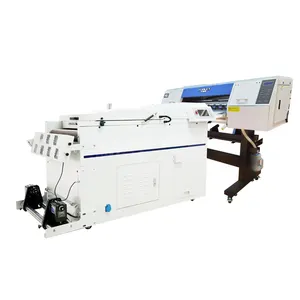 DTF T-shirt printer pet film printing machine with powder shake machine 60cm 24" T-shirt printer hot sales in American