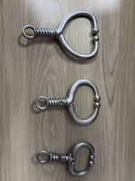 Anillo de Sujeción para Ganado con Resorte, Instrumentos Veterinarios, Pinza Nasal para Vacas con Resorte
