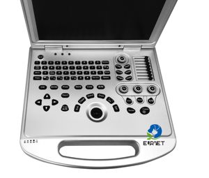 EUR VET Échographe vétérinaire <span class=keywords><strong>portable</strong></span> pour ordinateur <span class=keywords><strong>portable</strong></span>, double port de sonde, impression de rapports, bibliothèque d'obstétrique pour 6 espèces, menu bilingue - Product Image 3
