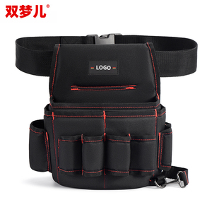 Eo gói đa chức năng công cụ <span class=keywords><strong>s</strong></span>ửa chữa Túi thợ điện vành đai kit nhỏ nặng vải 50 biểu tượng tùy chỉnh ngoài trời 600D Polyester - Product Image 6