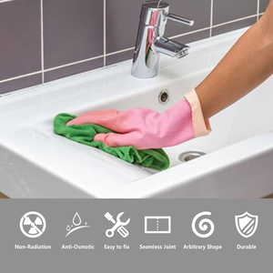 <span class=keywords><strong>Lavabo</strong></span> Rectangular de Superficie Sólida Acrílica de Grado Comercial Jestone |   Garantía de más de 5 años |   Para Proyectos de Hoteles, Apartamentos y Resorts - Product Image 4