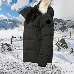 Giacca invernale da <span class=keywords><strong>uomo</strong></span> in stile classico cappotto caldo di alta qualità cappuccio Canadian antivento <span class=keywords><strong>Parka</strong></span> stile Casual - Product Image 3