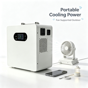Station d'alimentation portable 1000W 2000Wh LiFePO4 à onde sinusoïdale pure, alimentation de secours d'urgence pour la maison, le camping en plein air - Product Image 6