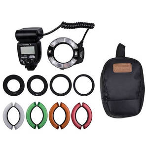 Yongnuo YN14EXII deuxième génération anneau macro <span class=keywords><strong>flash</strong></span> anneau clignotant pour Canon TTL chaussure chaude lumière - Product Image 5