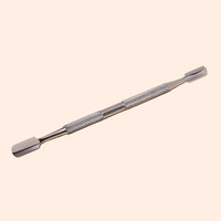 Pousse-cuticules en acier inoxydable réutilisable, double tête, léger, durable, de qualité supérieure, personnalisable avec votre propre logo