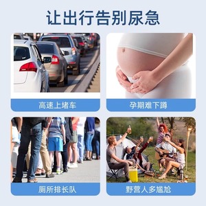 Bolsas Urinárias Descartáveis de Emergência para Homens, Mulheres e Crianças, Acessório de Viagem Indispensável para Viagens Longas de Carro e Congestionamentos de Trânsito - Product Image 5