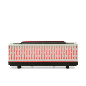 Nuevo humidificador difusor de aroma con diseño de llama 3D a rayas, 0.5L, con luz LED para uso en interiores y escritorio. - Product Image 3