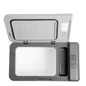 2023 RV <span class=keywords><strong>12</strong></span> Volt voiture Réfrigérateur 21L Portable Congélateur Compresseur Refroidisseur pour Camion Van RV Camper Voyage <span class=keywords><strong>Camping</strong></span> Road Trips - Product Image 1