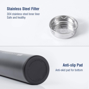 Smart LED Insulated Travel Cup Stainless Steel Temperature Display <b>Bottle</b> Tea Strainer for Coffee Tea Direct Drinking <b>Flask</b> Cup - Product Image 4