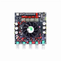 Carte d'amplification numérique BT 5.2 haute puissance AS21HPA - Subwoofer 2.1 canaux classe D - Module haut-parleur 300W x 2 + 600W TPA3255