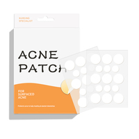 Ventes directes d'usine hydrocolloïde clair pourrait guérir l'acné couverture Patch traitement des taches bouton acné Patch
