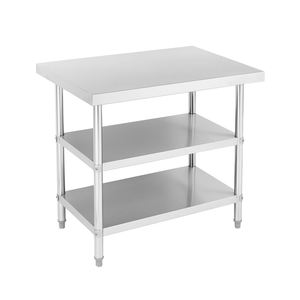 Table de travail commerciale d'acier inoxydable de cuisine de restaurant d'hôtel de Commerical avec l'étagère de dessous - Product Image 6