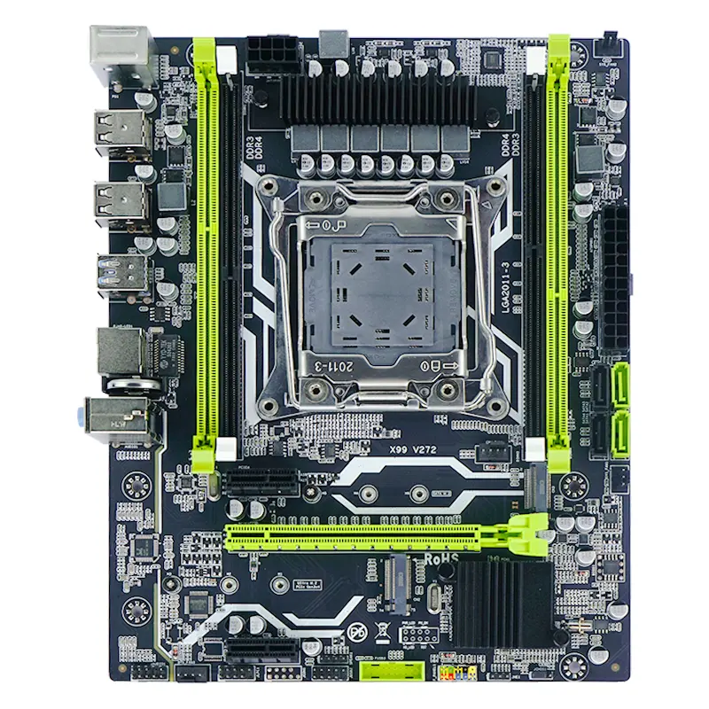 Carte mère de bureau Offre Spéciale X99 LGA 2011-3 H81 Chipset Channel DDR4 DDR3 64G Ram Support CPU Core Xeon E5 pour serveur/entreprise