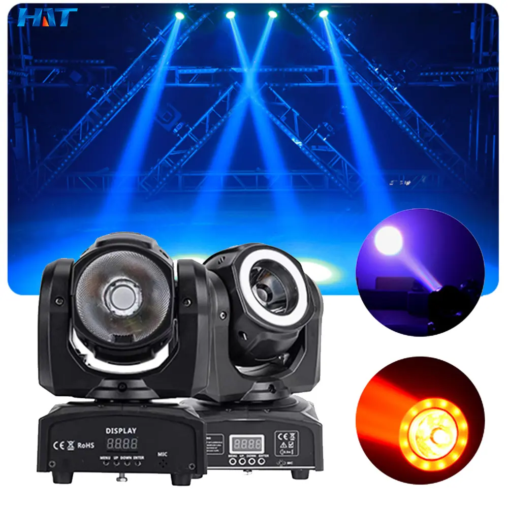 HAT 60w white led moving head light decorative disco ball moving head lights