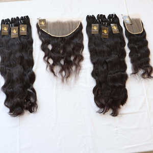 Peluca Frontal de encaje transparente de cabello humano con cierre de encaje Hd de alta calidad con cabello de bebé encaje Hd con cabello de templo crudo - Product Image 2