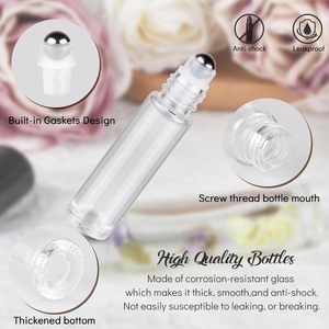 Bouteille de parfum roll-on en gros, flacon roll-on 10 ml, flacon de déodorant roll-on, flacons roll-on Attar - Product Image 2