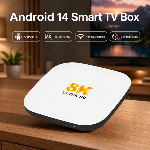 H96 Max M2 Plus Android TV Box RK3528 Quad Core 4GB RAM 32GB ROM 4K Streaming WiFi6